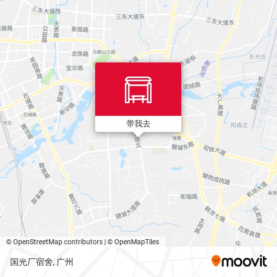国光厂宿舍地图