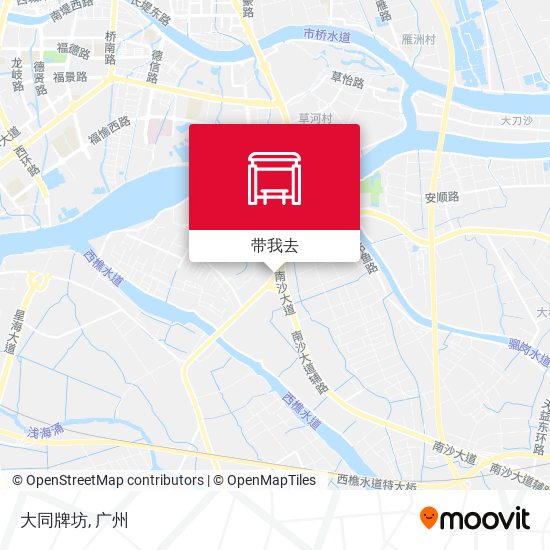 大同牌坊地图