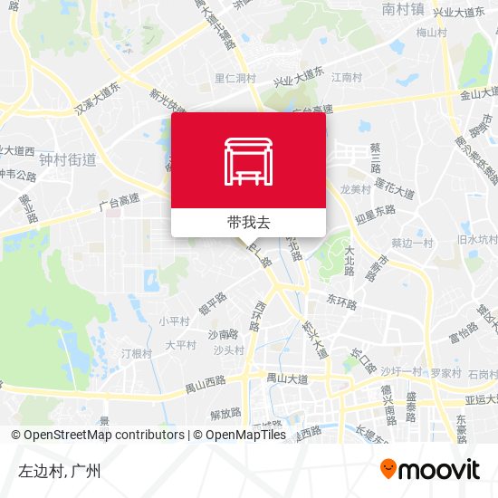 左边村地图