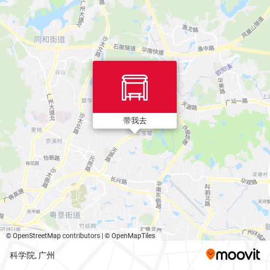 科学院地图