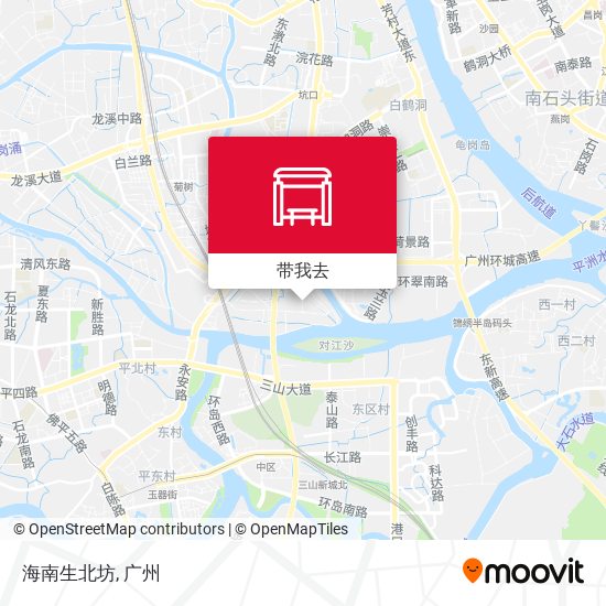 海南生北坊地图