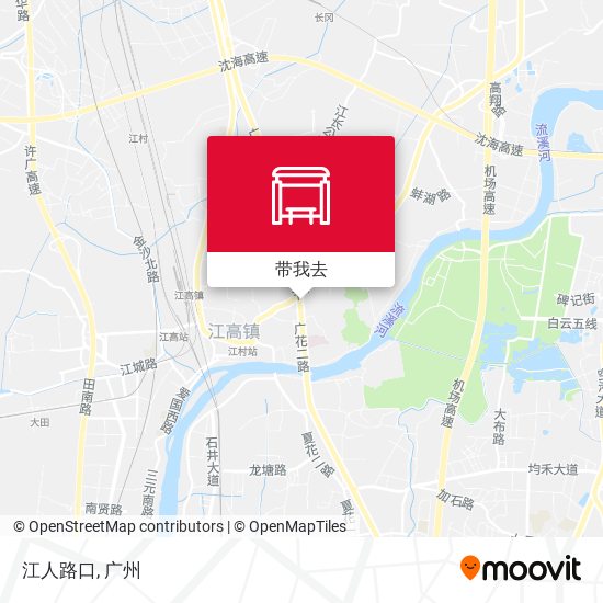 江人路口地图