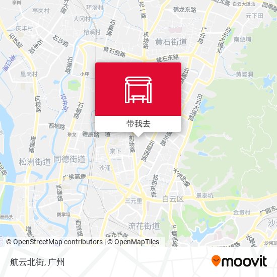 航云北街地图