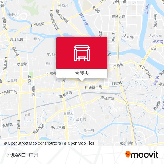 盐步路口地图