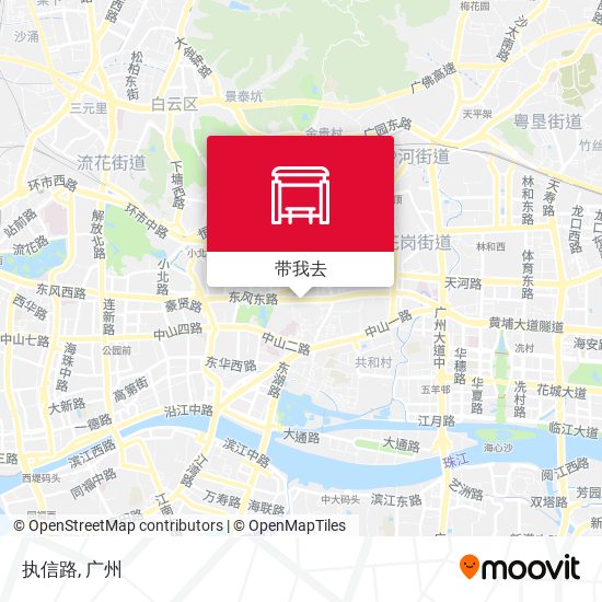 执信路地图
