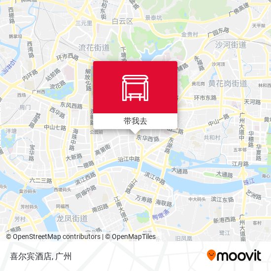喜尔宾酒店地图