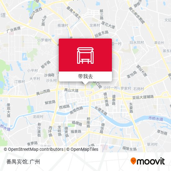 番禺宾馆地图