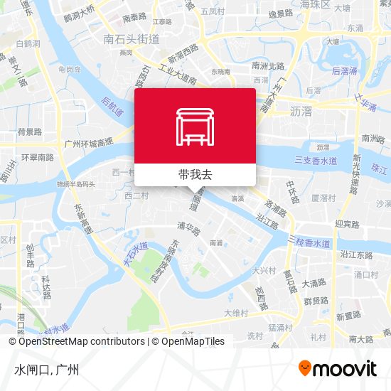 水闸口地图