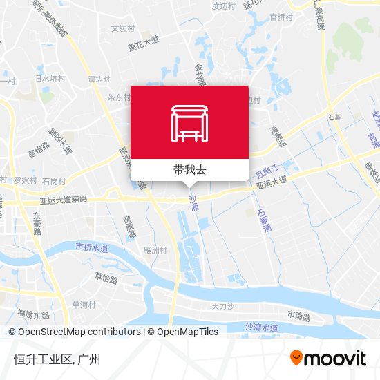恒升工业区地图