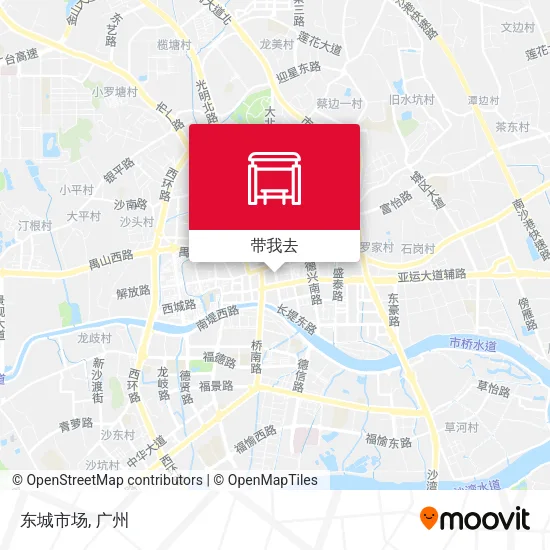 东城市场地图