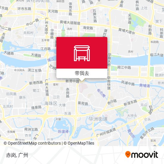 赤岗地图
