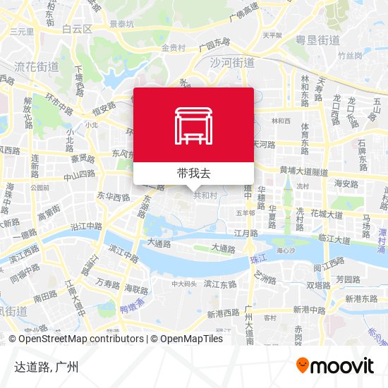达道路地图