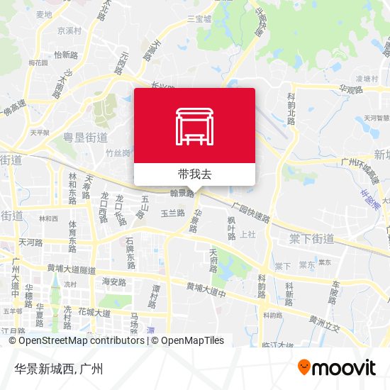 华景新城西地图
