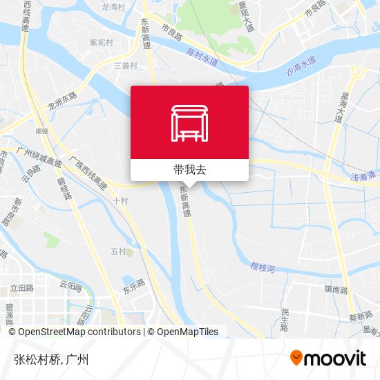 张松村桥地图