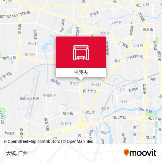 大镇地图