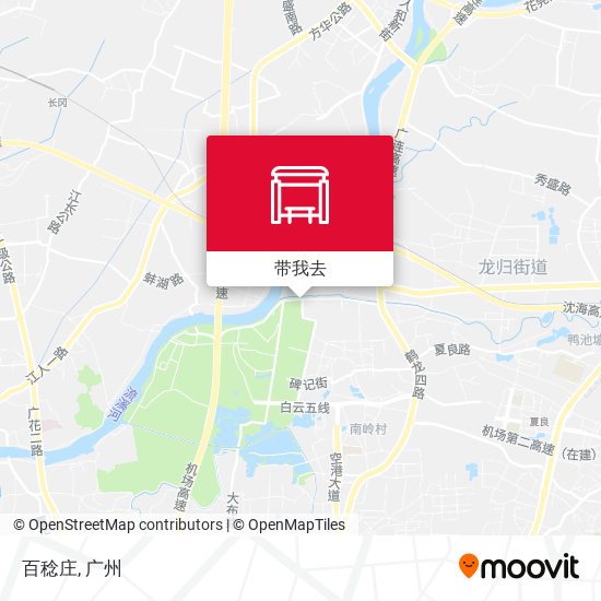 百稔庄地图