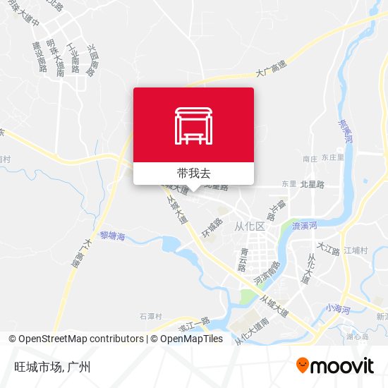 旺城市场地图