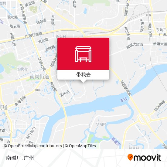 南碱厂地图