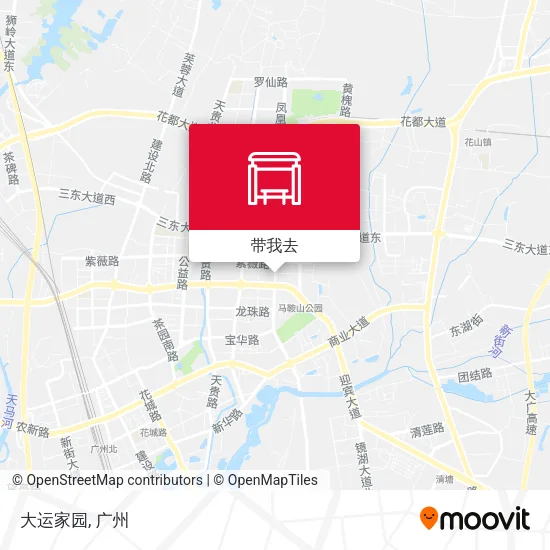 大运家园地图