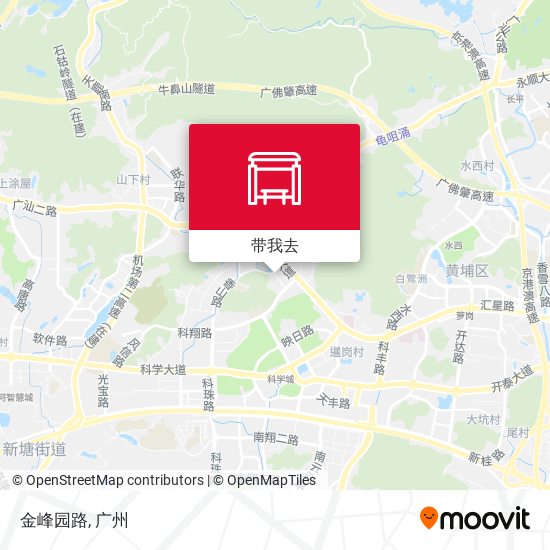 金峰园路地图