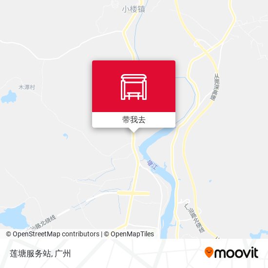莲塘服务站地图