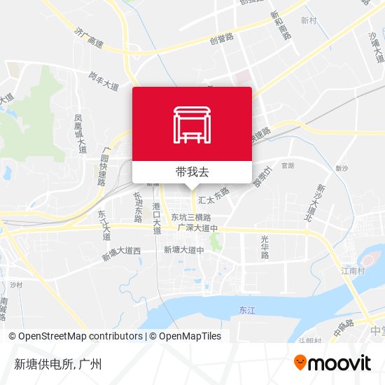 新塘供电所地图