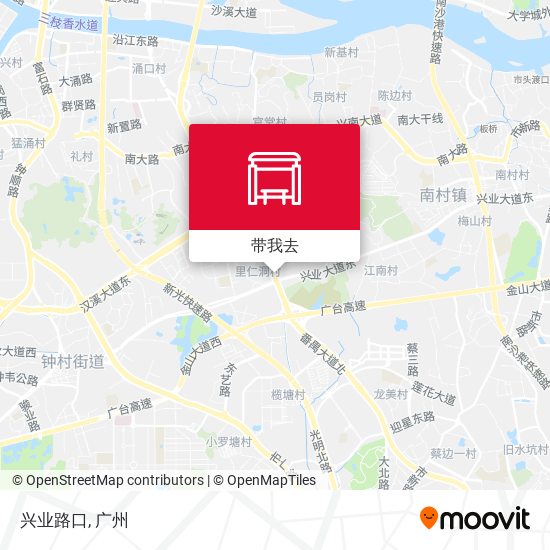 兴业路口地图
