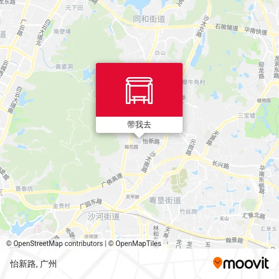 怡新路地图