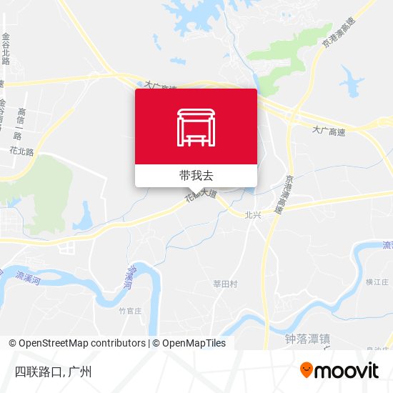 四联路口地图