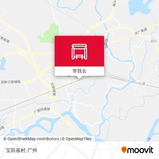宝田基村地图