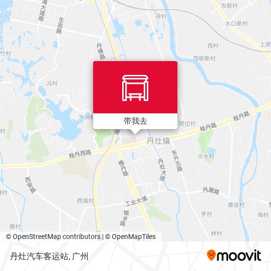 丹灶汽车客运站地图