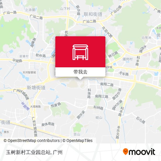 玉树新村工业园总站地图
