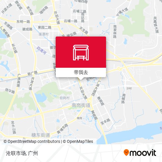 沧联市场地图