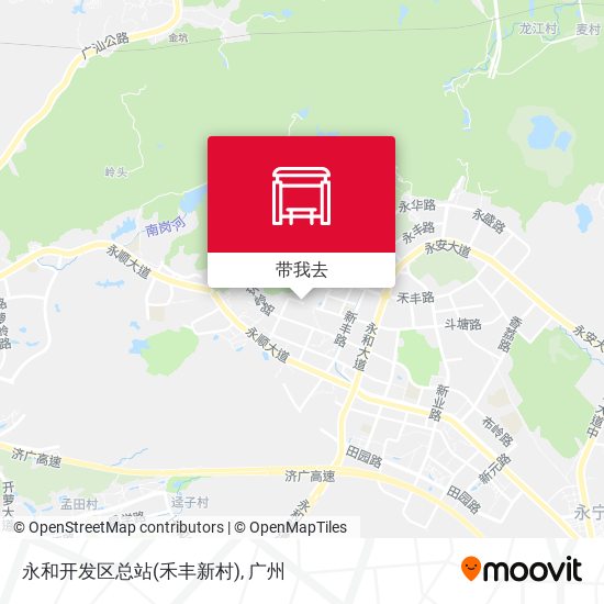 永和开发区总站(禾丰新村)地图