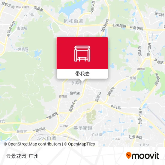 云景花园地图