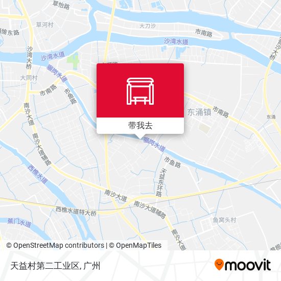 天益村第二工业区地图