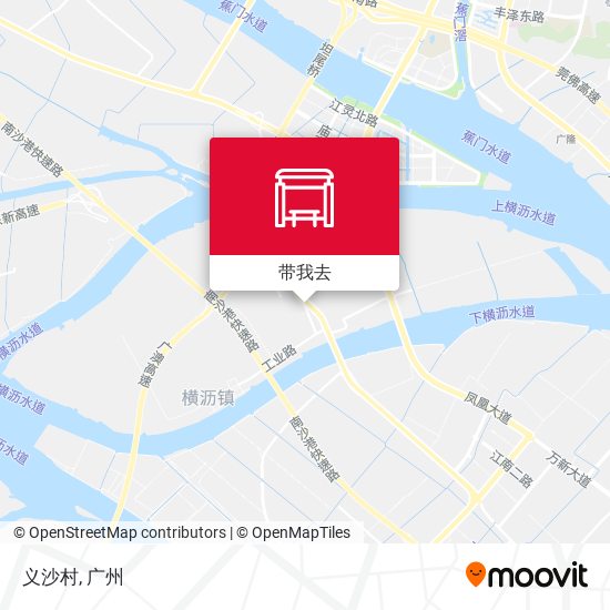 义沙村地图