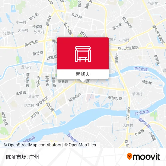 陈涌市场地图