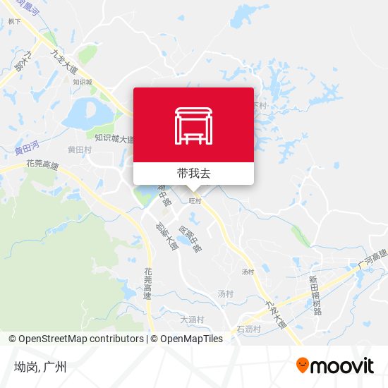坳岗地图