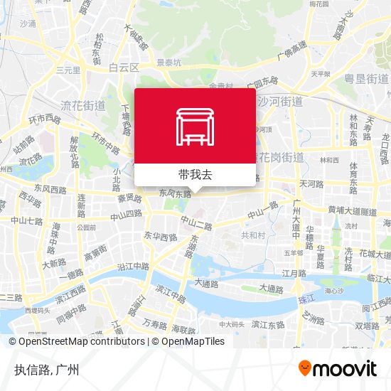 执信路地图