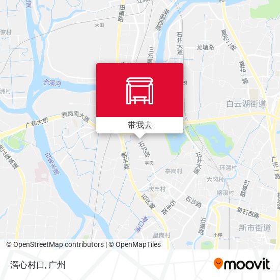 滘心村口地图