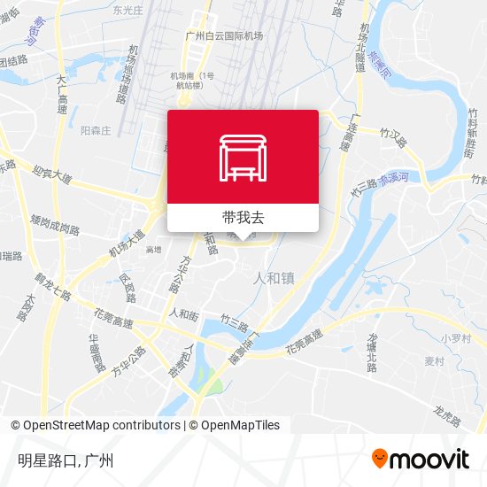 明星路口地图