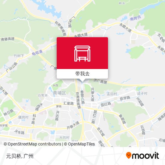元贝桥地图
