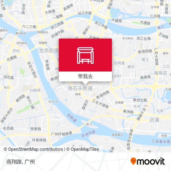 燕翔路地图