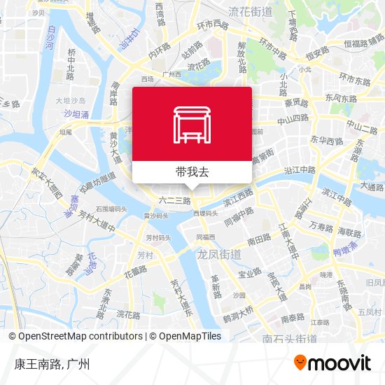 康王南路地图