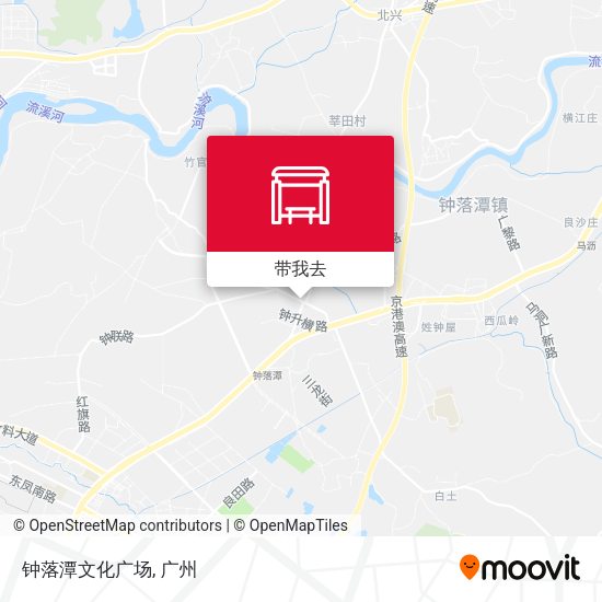 钟落潭文化广场地图