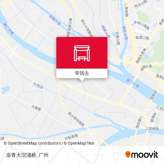 庙青大滘涌桥地图
