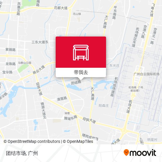 团结市场地图