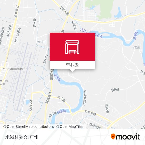 米岗村委会地图