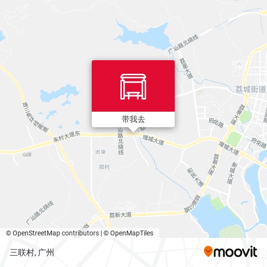 三联村地图